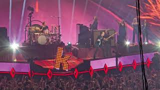 The Killers  Runaway Live at O2 Arena London 07072024 4K [upl. by Limay]