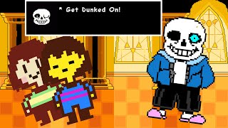 Undertale Reacts to Megalomaniac GlitchTale [upl. by Ahsinra]