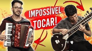 7 INSTRUMENTOS IMPOSSÍVEIS de TOCAR 🥁 🤔 [upl. by Ynahpit29]