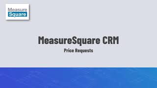 CRM Price requests [upl. by Nylekoorb]