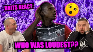 British Guys Watch MLS Loudest Crowds [upl. by Tnomal]