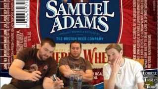 Samuel Adams Cherry Wheat Ale Beer Review Boston Massachusetts USA [upl. by Tung]