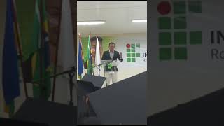 DISCURSO DO PARANINFO DE ADS JIPARANÁ  PARTE 3 [upl. by Nnahaid]