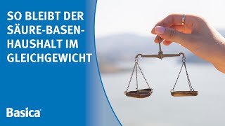 Welche Funktion hat der SäureBasenHaushalt in unserem Körper [upl. by Tamra]