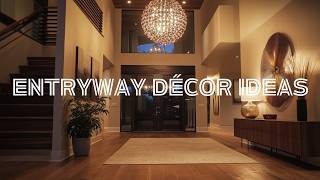 Entryway Décor Ideas 2024 Bold Colors Natural Light and Sustainable Materials [upl. by Durware]