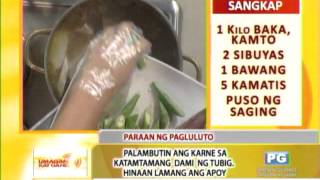 Recipe Sinigang na baka sa santol [upl. by Broek369]