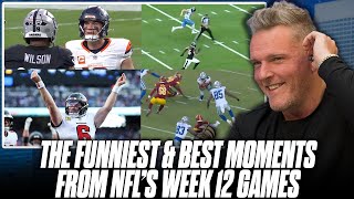 The Best amp Funniest Moments From NFL Week 12 That Show Why We Love Football  Pat McAfee Show [upl. by Gaskins]