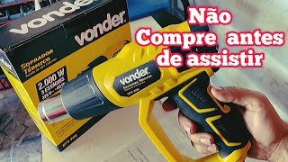 Vonder SOPRADOR TÉRMICO 2000 e 220 V Unboxing [upl. by Oflodor]