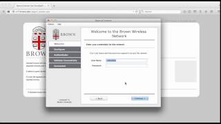 Eduroam Configuration for Brown Community [upl. by Ateuqirne]