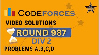 Codeforces Round 987 Div 2 Post Contest Discussion A  D By Jenil Shah [upl. by Elleuqar]