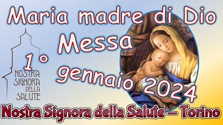 Messa 1° gennaio 2024 nella solennità di Maria madre di Dio [upl. by Lrig]