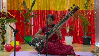 Kannada Rajyotsava Performance 2023  Hacchevu Kannadada Deepa Sitar [upl. by Smaoht479]