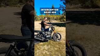 Royal Enfield Interceptor Bear 650 Exhaust Sound  BikeWale shorts [upl. by Yelra]