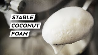 Stable coconut FOAM [upl. by Annuahsal644]