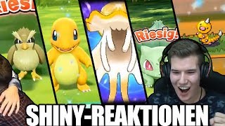 Meine Top 15 Shiny POKÉMON REAKTIONEN [upl. by Jacenta]