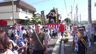 松原市内秋祭りの様子 更池地区１ [upl. by Auj]