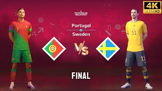 FIFA 23  Portugal vs Sweden  FtRonaldo  FIFA World Cup Final Match 4K60 [upl. by Ydner]