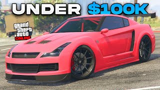 Best Cars UNDER 100K in GTA Online Cheap Budget Vehicles [upl. by Resneps]