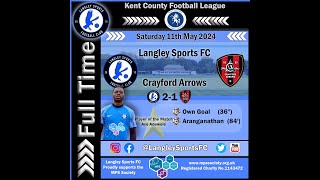 Langley Sports 21 Crayford Arrows 11052024 Goal Highlights [upl. by Maynord55]