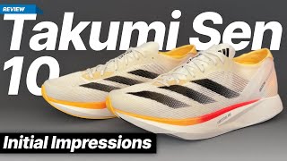 Adidas Adizero Takumi Sen 10  No longer the most niche running shoe [upl. by Idnac]