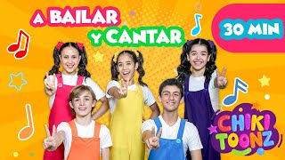 🥳Canciones Infantiles para bailar y cantar con ChikiToonz 🎉Música para Niños🎵 [upl. by Icram]