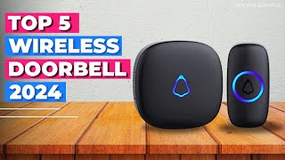 Best Wireless Doorbell for Home 2024  Top 5 BudgetFriendly Options [upl. by Ariet]