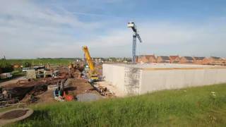 Time lapse of reservoir construction [upl. by Gran]