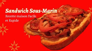 Un sandwich sousmarin qui vous fera saliver  boeuf et pepperoni [upl. by Qirat]