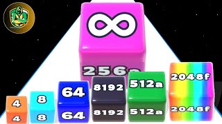 JELLY RUN 2048  Big Update Jelly Cube Run Infinity Mode [upl. by Bilbe]