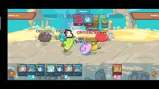 Axie Infinity AAP vs Terminator ReptileBugPlant [upl. by Narhem]