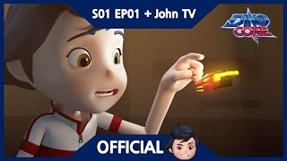 Official Eng Sub DinoCore amp John TV  Im Dino Master  3D Animation  Season 1 Episode 1 [upl. by Merwyn]