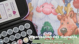 Unboxing organisation des diamants et préparation du dp Fragility de Dreamer Designs [upl. by Anwahsat]