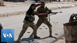 Turkish News Video Shows Heavy Fighting in Syrian Border Town [upl. by Ybbil875]