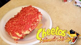 DIY GIANT HOT CHEETOS MOZZARELLA STICK [upl. by Nyrraf114]