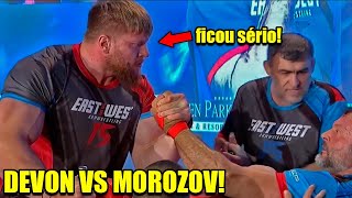 Devon Larratt e Artyom Morozov quase saíram na p0rrada 😨 [upl. by Osgood]