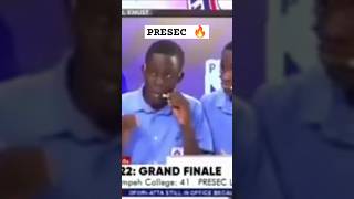 nsmq presec [upl. by Redneval]