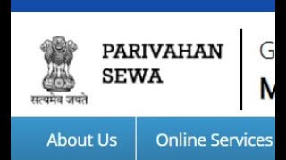 PARIVAHAN SEWA License and Vehicle Services [upl. by Eniarral]