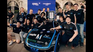 Worlds Longest Range Electric Car TUfast Eco Student Team Breaks Guinness World Record [upl. by Aihppa]