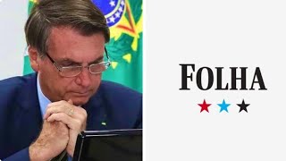 Jornalista da UOL surta ao saber que a FOLHA DE SÃO PAULO publicou um artigo esctito por BOLSONARO [upl. by Catima]