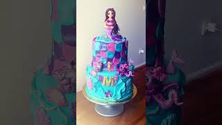 Under the sea cake  bolo sereia e mar [upl. by Lemahs]