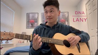 dna  LANY Guitar Cover Fingerstyle [upl. by Anrak80]