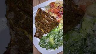 Le vrai Attieke poisson grillé à livoirienne😋🥰🤩 Awa [upl. by Antoni121]