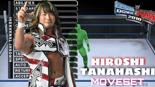 Hiroshi Tanahashi Moveset for SvR 2010 PSP [upl. by Trici]