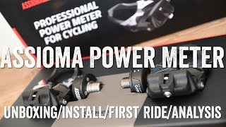 Favero Assioma Power Meter First Ride [upl. by Champ]