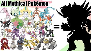 All 22 Mythical Pokémon Fusion from Kanto to Galar  Max S [upl. by Natelson883]