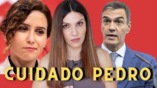 AYUSO VA A MUERT3 A POR PEDRO SÁNCHEZ [upl. by Powel]