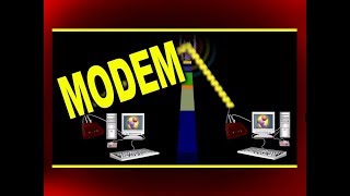 Working of Modem  Physics4students [upl. by Cynde]