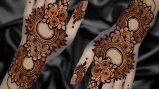 Back Hand Mehndi Designs ll Easy Arabic Mehndi designs for fornt hand ll New Henna Designs For Front [upl. by Sallie]