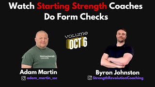 Starting Strength Form Checks  Squat Deadlift Press  Oct 6 Edition [upl. by Willis531]