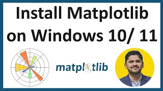 2 How to Install Matplotlib on Windows 10 11  Python Matplotlib Beginner Tutorial  Amit Thinks [upl. by Eenor144]